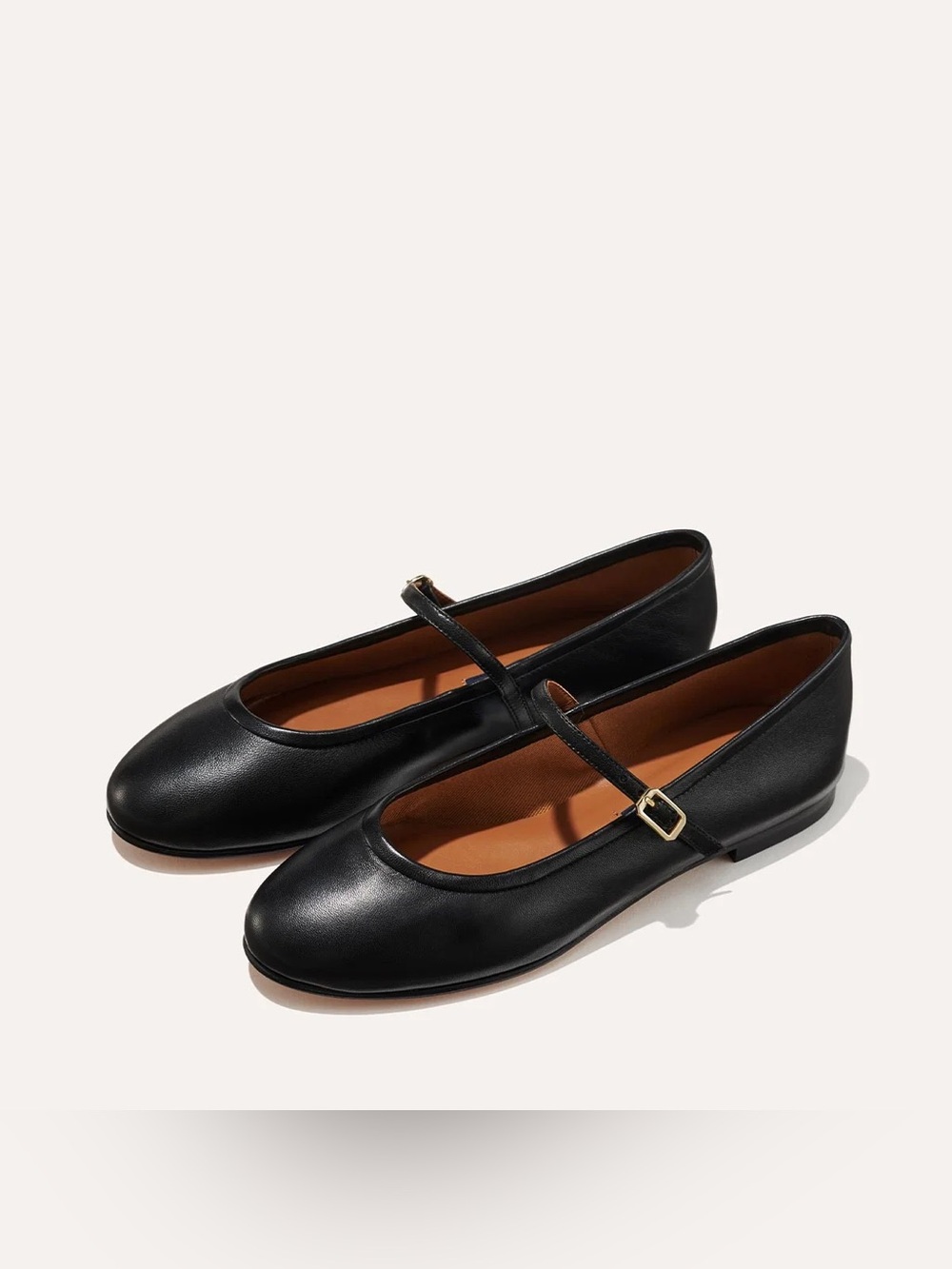 Margaux Demi-Jane — Black Nappa Leather (6 1/2 Wide)